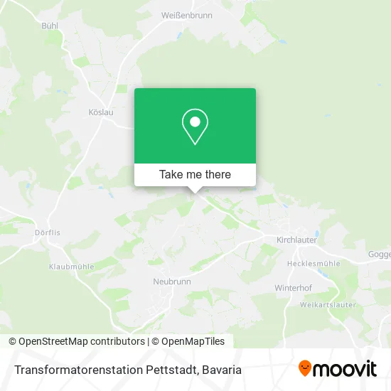 Карта Transformatorenstation Pettstadt