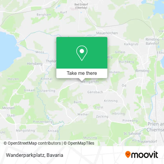 Карта Wanderparkplatz