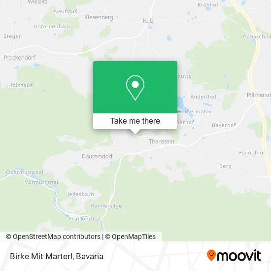 Карта Birke Mit Marterl