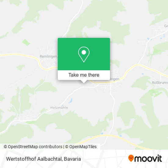 Карта Wertstoffhof Aalbachtal