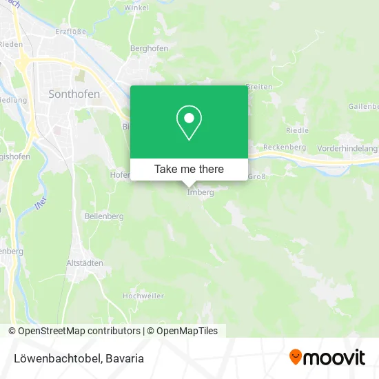 Карта Löwenbachtobel