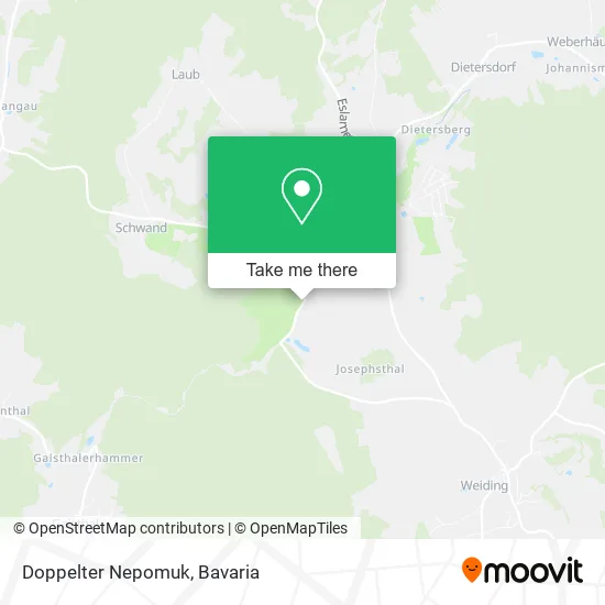 Карта Doppelter Nepomuk