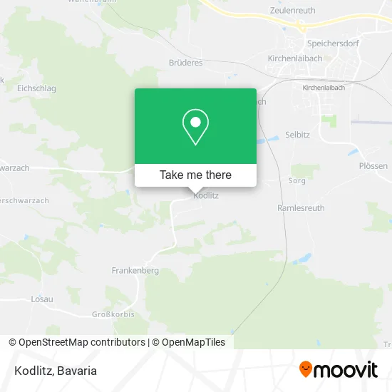 Карта Kodlitz