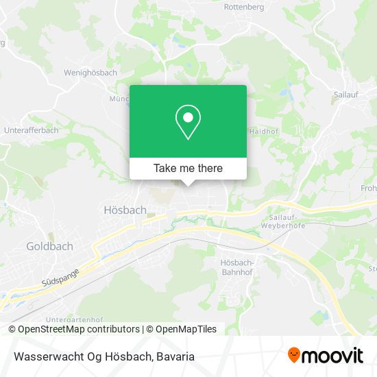 Wasserwacht Og Hösbach map