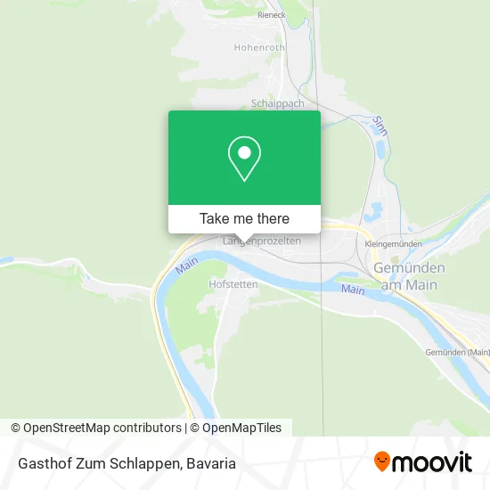 Карта Gasthof Zum Schlappen