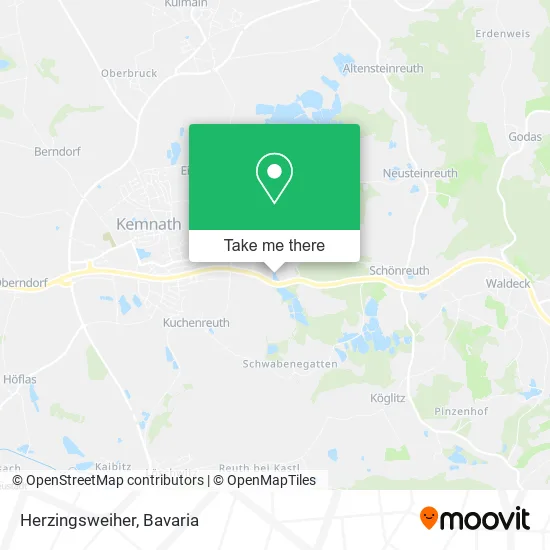 Карта Herzingsweiher