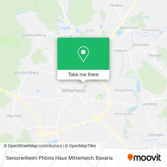 Seniorenheim Phönix Haus Mitterteich map