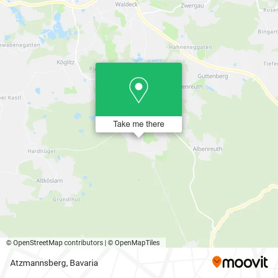 Карта Atzmannsberg