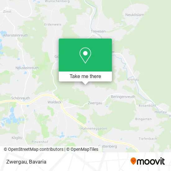 Карта Zwergau