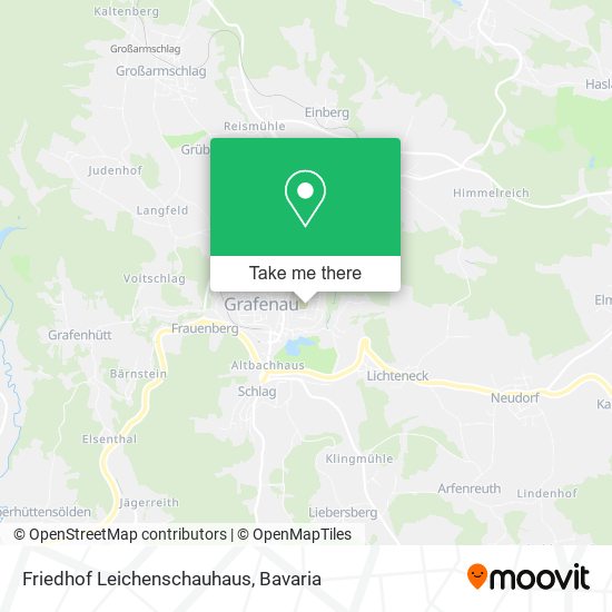 Friedhof Leichenschauhaus map