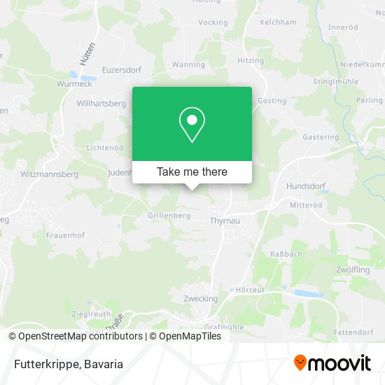 Карта Futterkrippe