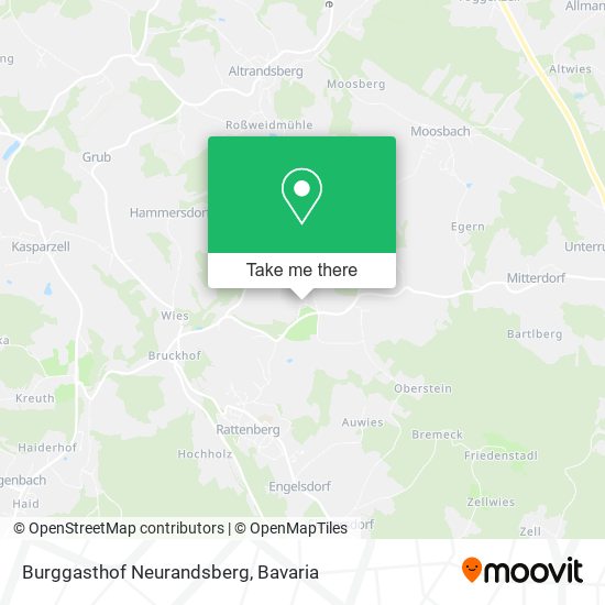 Burggasthof Neurandsberg map