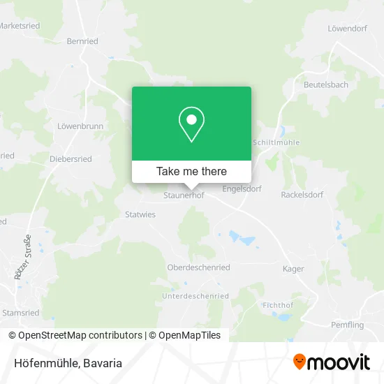 Карта Höfenmühle