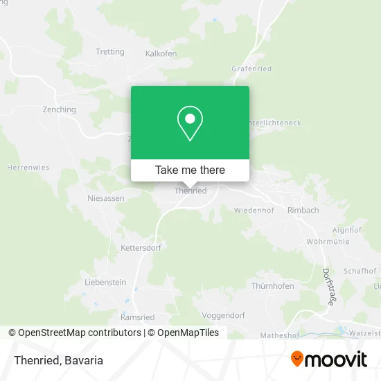 Карта Thenried