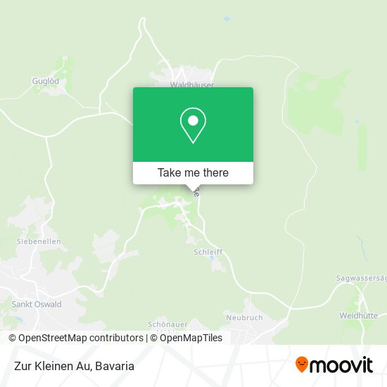 Zur Kleinen Au map