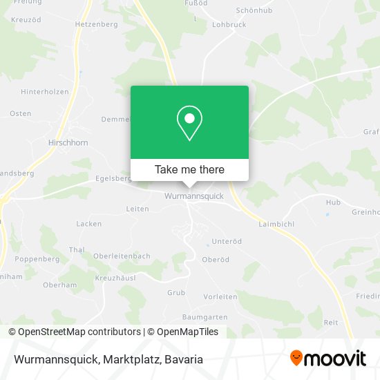 Wurmannsquick, Marktplatz map