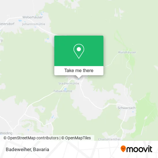 Карта Badeweiher