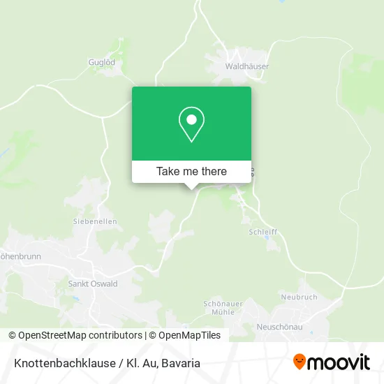 Карта Knottenbachklause / Kl. Au