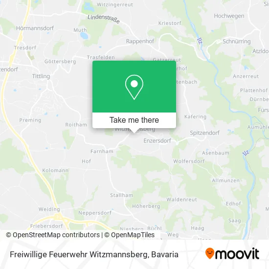 Карта Freiwillige Feuerwehr Witzmannsberg
