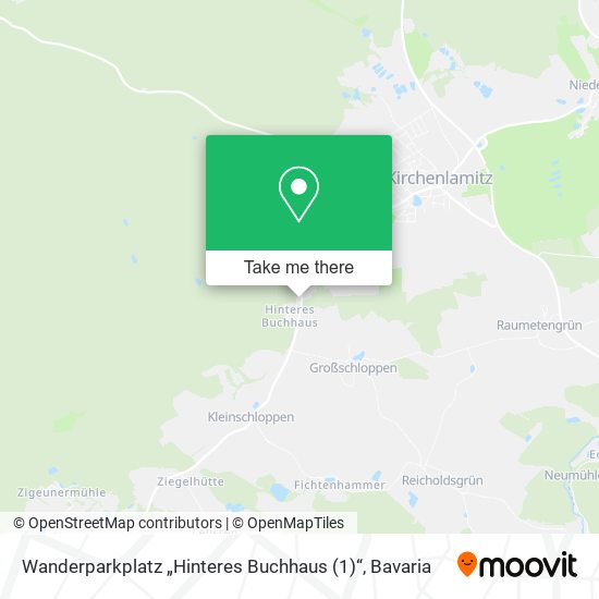 Wanderparkplatz „Hinteres Buchhaus (1)“ map
