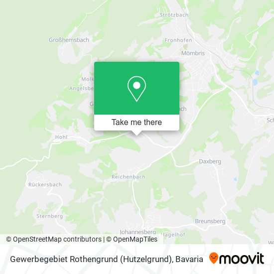 Gewerbegebiet Rothengrund (Hutzelgrund) map