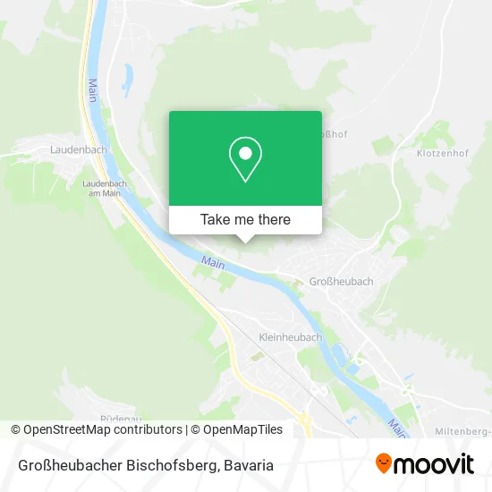 Карта Großheubacher Bischofsberg