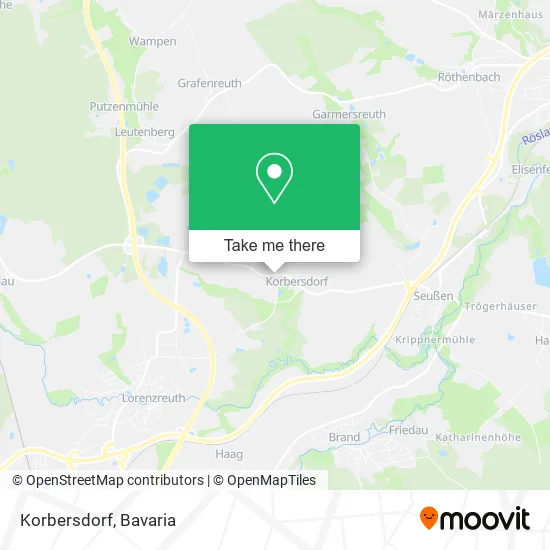 Карта Korbersdorf