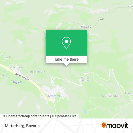 Карта Mitterberg