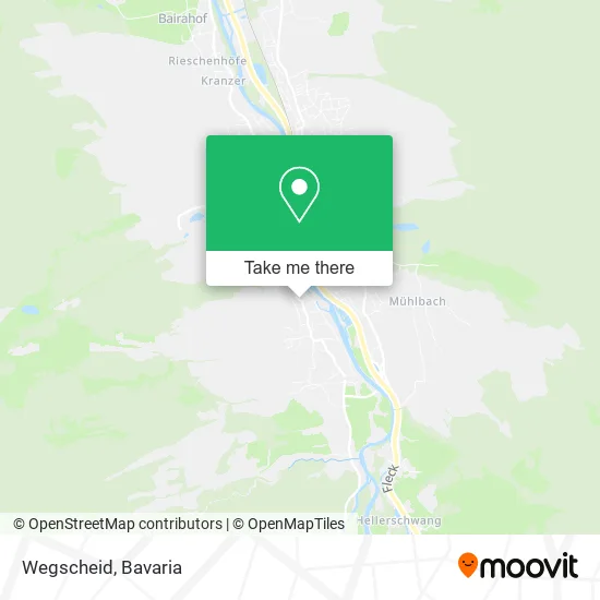 Карта Wegscheid