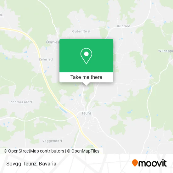 Карта Spvgg Teunz