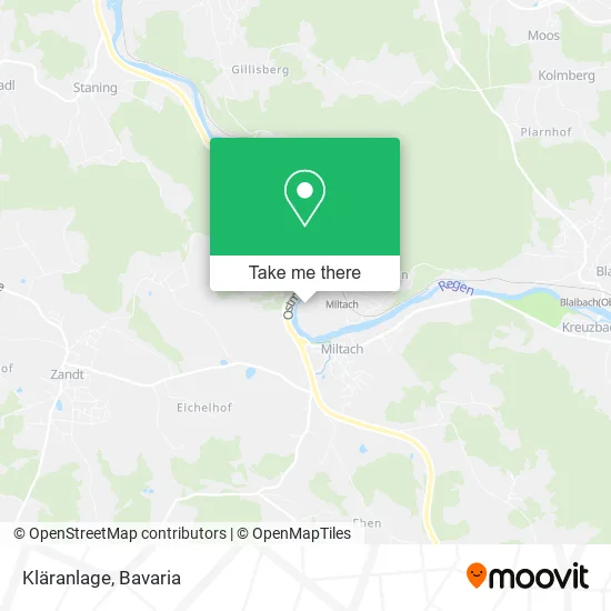 Карта Kläranlage