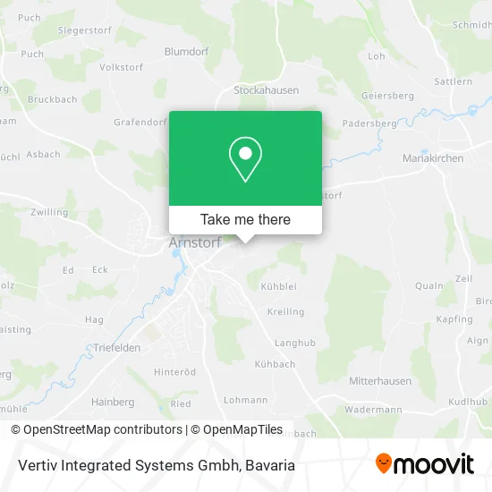 Карта Vertiv Integrated Systems Gmbh