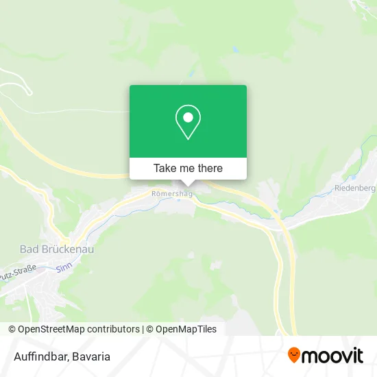 Карта Auffindbar
