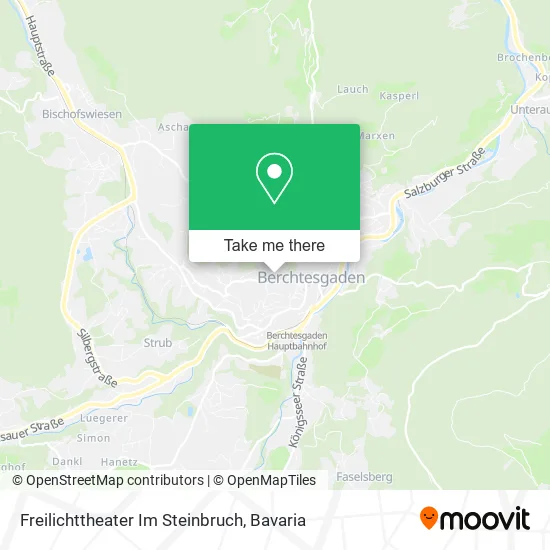 Карта Freilichttheater Im Steinbruch