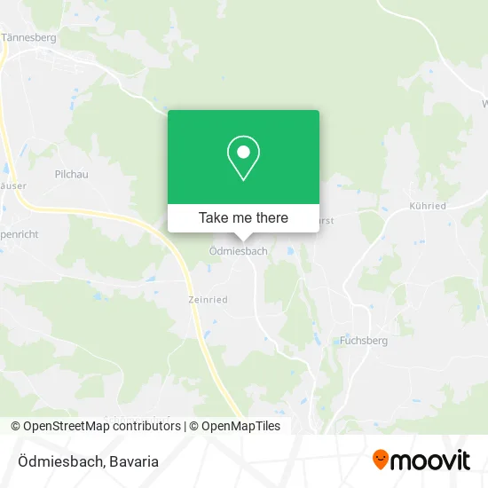 Карта Ödmiesbach