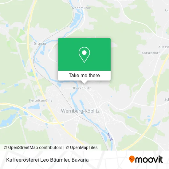 Карта Kaffeerösterei Leo Bäumler