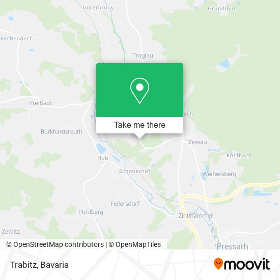 Карта Trabitz