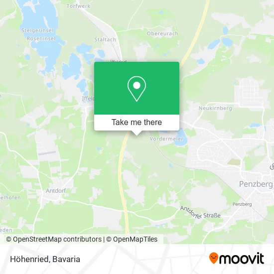 Карта Höhenried