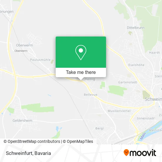 Карта Schweinfurt