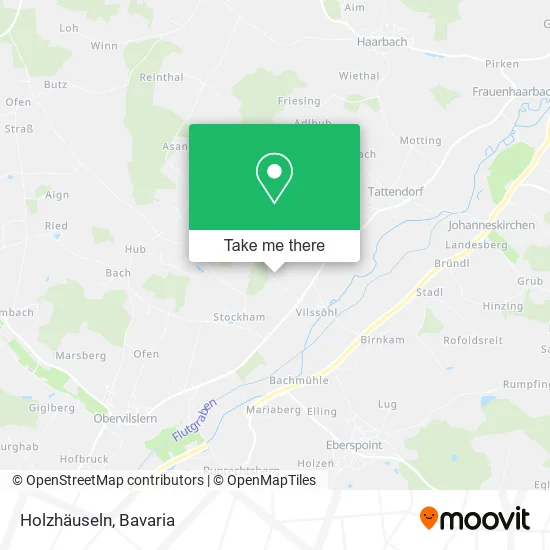 Карта Holzhäuseln