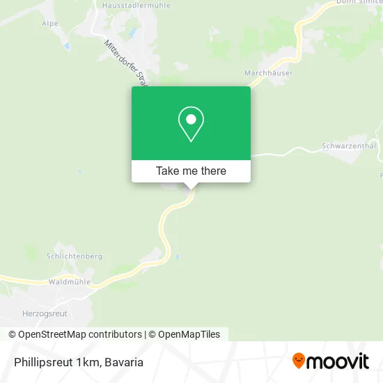 Карта Phillipsreut 1km