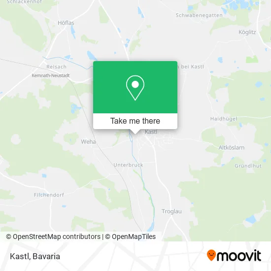 Карта Kastl