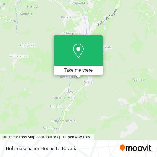 Hohenaschauer Hochsitz map