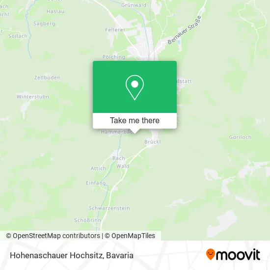 Карта Hohenaschauer Hochsitz