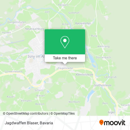 Jagdwaffen Blaser map