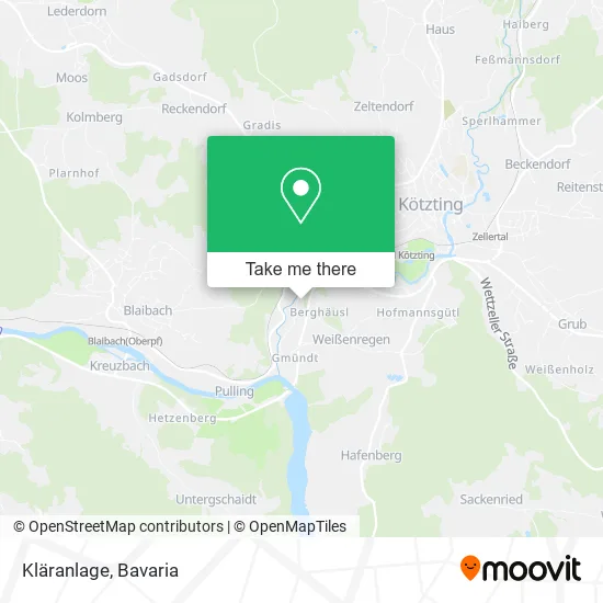 Карта Kläranlage