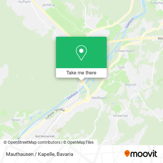 Карта Mauthausen / Kapelle