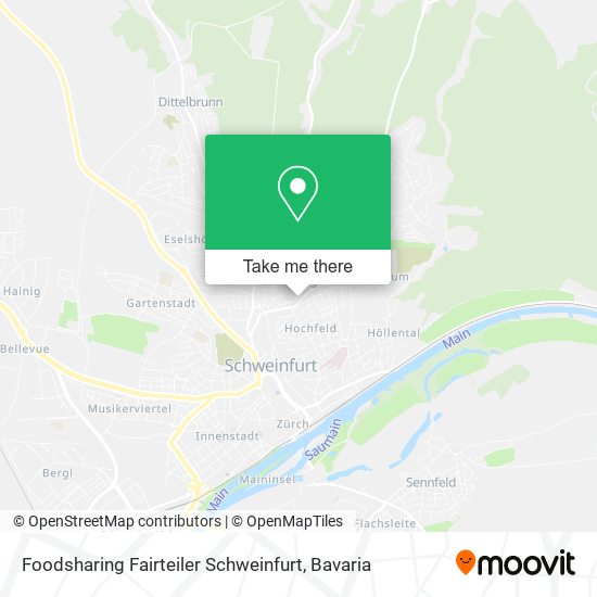 Карта Foodsharing Fairteiler Schweinfurt