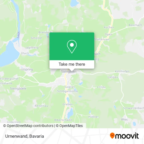 Карта Urnenwand