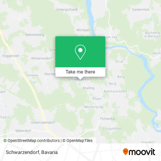 Карта Schwarzendorf